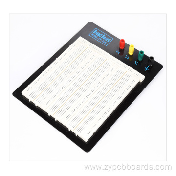 2420 Point White Breadboard with plate Circuit Board